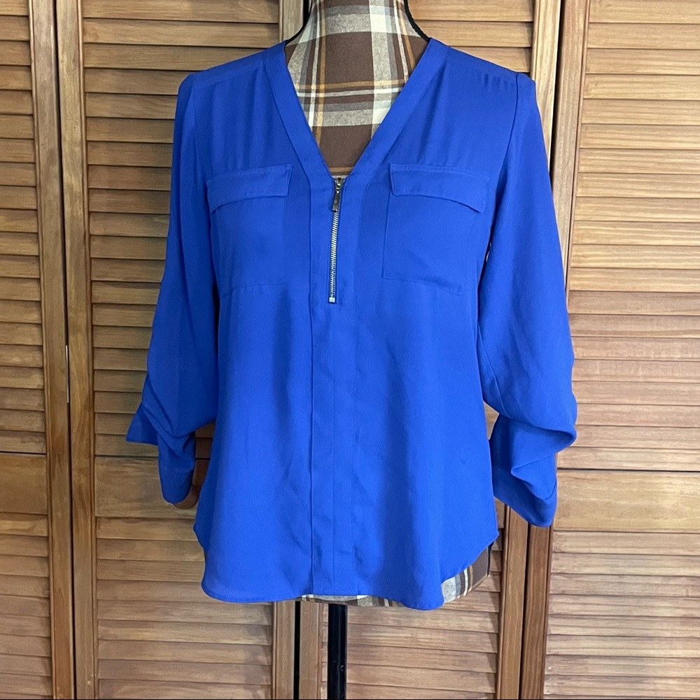 Express Royal Blue Top XSmall